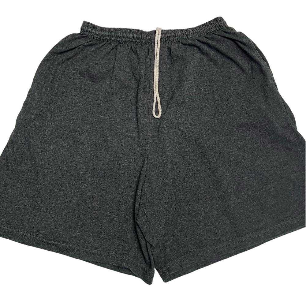 Jerzees Brand Gym Shorts Gray